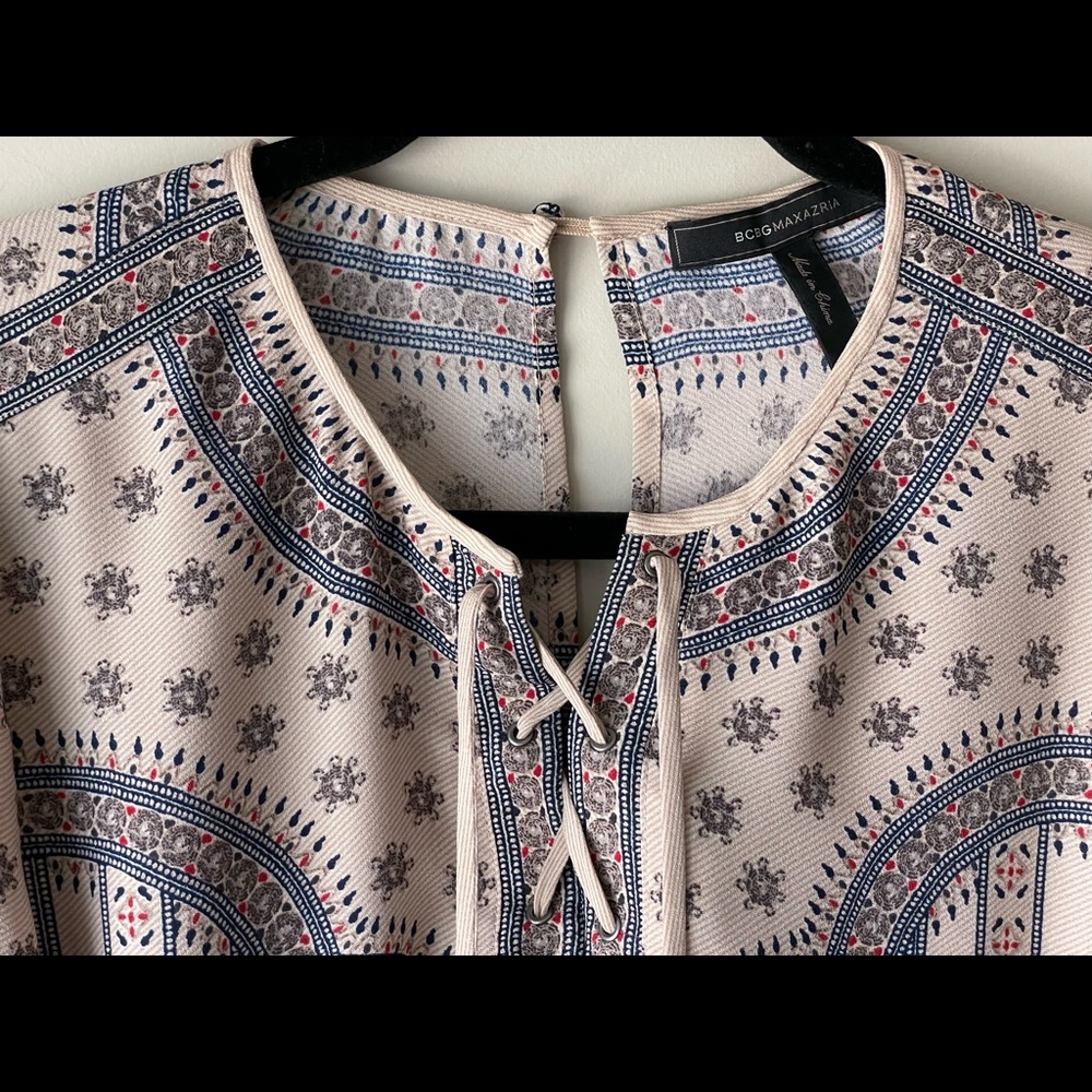 BCBGMAXAZRIA Boho Nancie Romper - Picture 3 of 9